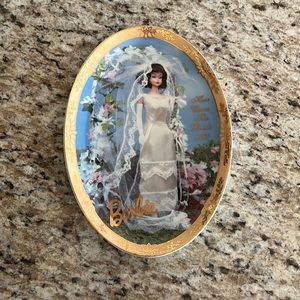 Barbie collectible plate 1966 Here Comes the Bride